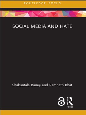 cover image of Social Media and Hate